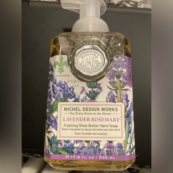 Michel Design Works Lavender Rosemary foaming shea butter hand soap. NWOT 17.8oz - Picture 1 of 4